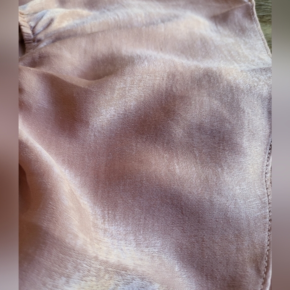 Soprano Butterfly Off Shoulder Square Neck Tie Top Pink size XS - Picture 7 of 8